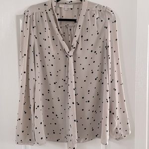 Polka Dot Blouse by Loft